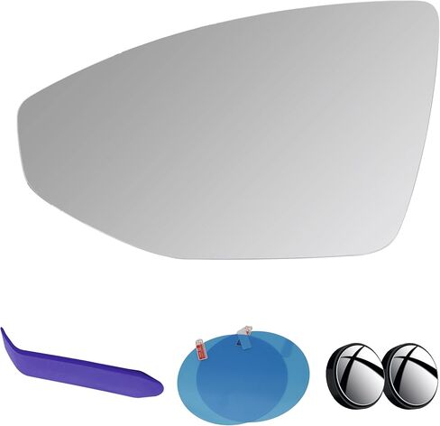 EAP Passenger Side Mirror Glass Compatible with Audi A6 S6 A6 Quattro 2019-2025, A7 Quattro A7 Sportback S7 2019-2025, S8 Quattro S8 2019-2025, e-tron GT 2022-2025, Heated Without Auto Dimming in Saudi Arabia