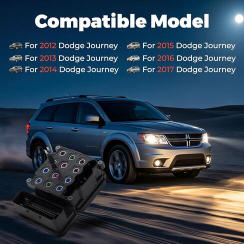 68194695AF, 68194695AE ABS Control Module for Dodge Journey 2011-2017 Quick Replacement for 68089576AA, 68164596AA-Reliable Anti-Lock Brake System Control Module (68194695AF) in Kuwait