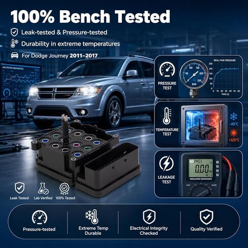68194695AF, 68194695AE ABS Control Module for Dodge Journey 2011-2017 Quick Replacement for 68089576AA, 68164596AA-Reliable Anti-Lock Brake System Control Module (68194695AF) in Kuwait