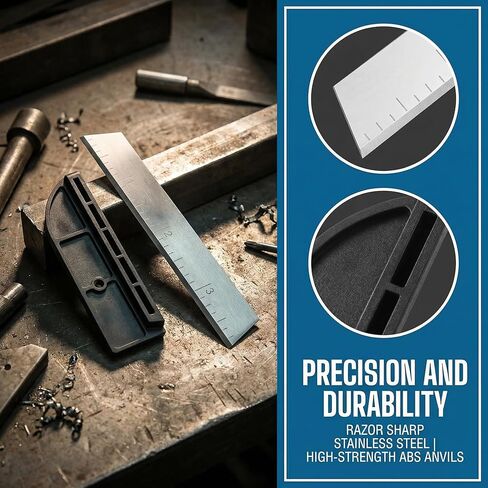 شفرات بديلة مقطوعة يدويًا، 3-7/8 بوصة 10 عبوات و3 قطع سندان، متوافقة مع Craftsman 37301/37251/ 401/37201 /40178 in Kuwait