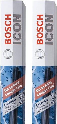 BOSCH 22A20A ICON Beam Wiper Blades - Driver and Passenger Side - Set of 2 Blades (22A & 20A) in Kuwait