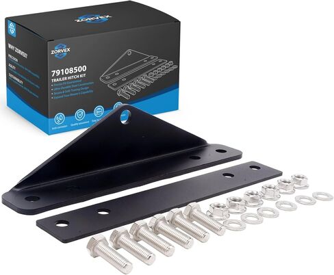 مجموعة وصلة المقطورة 79108500 مناسبة لنماذج Gravely ZT HD وCompact-PRO وPRO-Turn Z وPRO-Turn ZX وAriens Zenith، هيكل فولاذي عالي التحمل، ملحق سحب متين للحديقة in Kuwait
