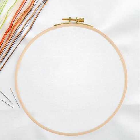 AUTSUPPL 10pcs 25cm Floral Hoops for Crafting DIY Wreath Making Dreamcatcher Supplies Small Hanging Rings for Handmade Decorations in Kuwait