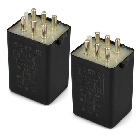 2-Pack 0015450605 مرحل مضخة الوقود ، مرحل مضخة الوقود 12 فولت لـ M-ercedes-B-ENZ 380SL 450SL 450SEL 450SEC 1972-1981 in Kuwait