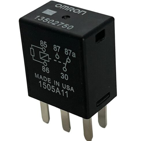 4-Pack Micro 280 5-Pin SPDT 12V Relay, Compatible with GM Platforms Using OE 13502750 - Multi-Purpose Fuse Box Relay for A/C, Fan, Fuel Pump, Starter in Kuwait