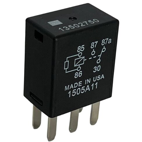4-Pack Micro 280 5-Pin SPDT 12V Relay, Compatible with GM Platforms Using OE 13502750 - Multi-Purpose Fuse Box Relay for A/C, Fan, Fuel Pump, Starter in Kuwait