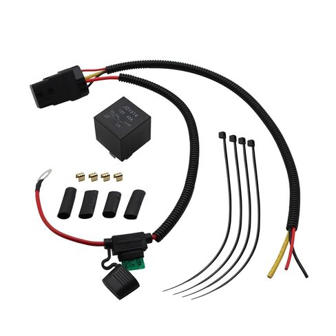 CBWPR091AA / 68269523AD Fuel Pump Relay Wiring Kit - Compatible with Chrysler Town Country Dodge Durango Grand Caravan Grand Cherokee Ram 1500 2011-2013 Models in Kuwait