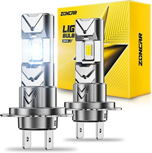 1156 LED Bulbs White For RV Reverse Light Bulbste, IP68 Waterproof 1:1 Size to 1156 Stock Bulbs, With Built in 30,000rpm High Speed Cooling Fans, 80,000hrs Long Lifespan, Pack of 2 in Saudi Arabia