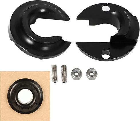 for Any Cars with This Size a 1 1/2" - Through a 2" Hole for LS Swaps Harness Billet Firewall Pass Through Black Ceramic Coated in Kuwait
