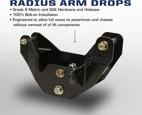 Carli 2014-2018 Ram Radius Arm Drop Brackets in Kuwait