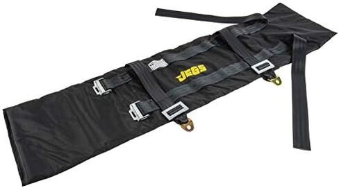 JEGS Universal Transmission Blanket | SFI 4.1 Certified | Made in USA | Made from 10 Layers of Ballistic Material | 12in.Wide x 45in.Long x 2in.Wide Straps in Kuwait
