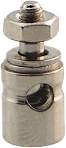 10PCS 2.1mm Pushrod Connector with Linkage Stopper Quick Adjust Mechanism for Model Aircraft Suitable for 1.8 1.9 2.0mm Diameter Steel Wire for Remote Controlled Aircraft DIY Components in Kuwait