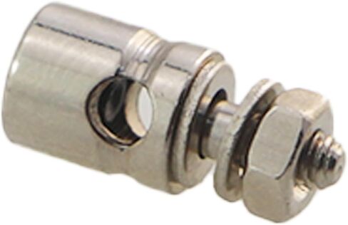 10PCS 2.1mm Pushrod Connector with Linkage Stopper Quick Adjust Mechanism for Model Aircraft Suitable for 1.8 1.9 2.0mm Diameter Steel Wire for Remote Controlled Aircraft DIY Components in Kuwait