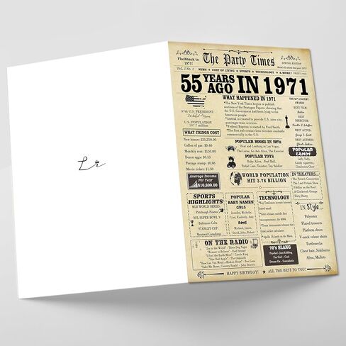 Funny 85th Birthday Card for Men Women,Happy 85 Year Old Birthday Gift for Dad Mom Wedding Anniversary,Giant Bday Decorations Card for Grandma Grandpa,1939 in Saudi Arabia