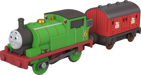 Thomas & Friends by Fisher-Price Motorized Toy Train, Battery-Powered Engine & Cargo Vehicle Featuring Classic Characters (Styles May Vary) in Kuwait