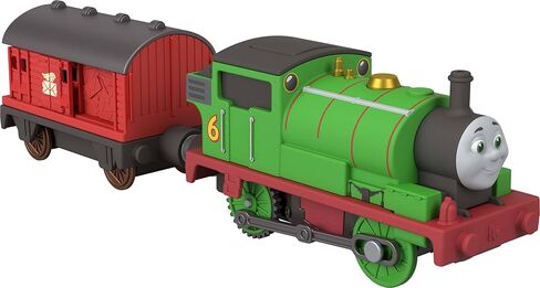 Thomas & Friends by Fisher-Price Motorized Toy Train, Battery-Powered Engine & Cargo Vehicle Featuring Classic Characters (Styles May Vary) in Kuwait