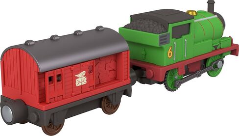 Thomas & Friends by Fisher-Price Motorized Toy Train, Battery-Powered Engine & Cargo Vehicle Featuring Classic Characters (Styles May Vary) in Kuwait