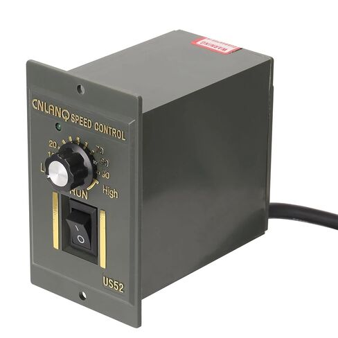 جهاز تحكم في سرعة المحرك 400 وات AC220V ABS جهاز تحكم منظم محدد مع مؤشر ضوئي وقابل للتعديل العكسي in Kuwait