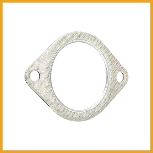 2 قطعة سيارة العادم الأنابيب طوقا الحافة ختم ل BMW E60 E71 E82 E88 E90 2010-2013 18307553603 استبدال in Kuwait