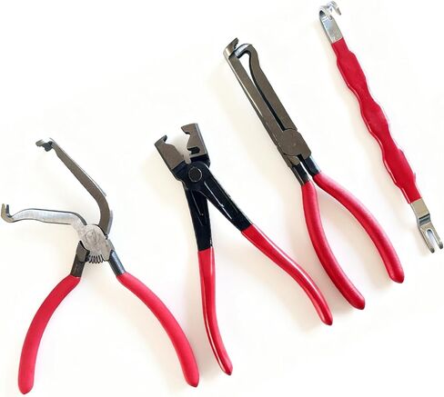 4Pcs Electrical Connector Removal Tool,Electrical Disconnect Pliers,Automotive Electrical Terminal Connector Separator Removal Tool,Electrical Disconnect Tool,Electrical Plug Connector Disconnect Tool in Kuwait