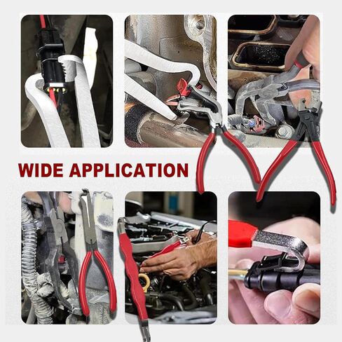 4Pcs Electrical Connector Removal Tool,Electrical Disconnect Pliers,Automotive Electrical Terminal Connector Separator Removal Tool,Electrical Disconnect Tool,Electrical Plug Connector Disconnect Tool in Kuwait