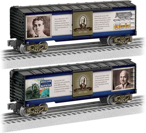 ليونيل جوشوا ليونيل كوين الأمريكي البارز MUSA O Gauge Model Train Boxcar in Kuwait