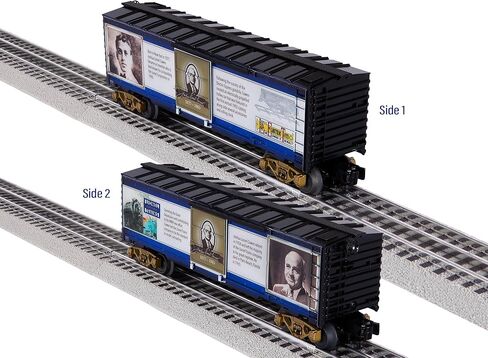 ليونيل جوشوا ليونيل كوين الأمريكي البارز MUSA O Gauge Model Train Boxcar in Kuwait