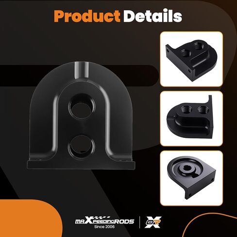 مجموعة نقل فلتر الزيت maxpeedingrods 10AN لمحركات Ford Modular 4.6L 5.4L V8، Mustang GT 1996-2010، Expedition 1997-2014، F150 F250 1995-2010، لمرشحات الزيت المكافئة HP4 HP8 in Kuwait