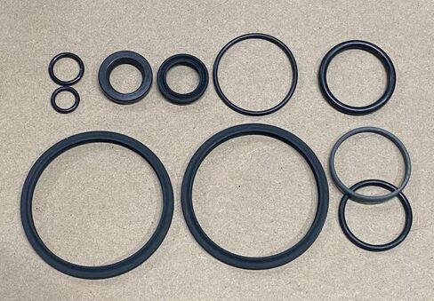 for Volvo Penta Power Steering Actuator Complete Seal Repair Kit for actuator part #'s 21910902 3812269 3860883 3862210 3862513 as well as others. in Kuwait