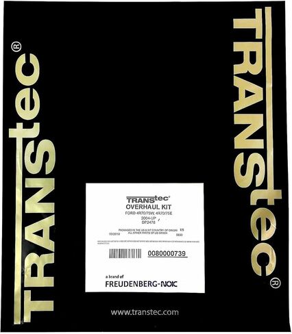 Automatic Transmission Overhaul Kit Transtec with Duraprene Pan Gasket 4R70W 4R70E 4R75W 4R75E 2004/UP, DP2478 in Kuwait