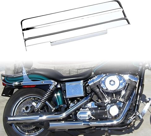 استبدال الغطاء العلوي للبطارية المعدنية لعام 1997-2003 Harley Sportster XL 1200C 1200S 883C 883R XLH 1200 883 - لمسة نهائية من الكروم | 66367-73 in Kuwait