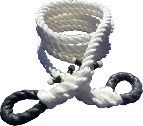 حبل السحب الغربي TR-30 (من شركة Tow Rope) | سمك 1 1/4 بوصة | قوة الشد 25000 رطل | طول القطع 20 قدم | قسط الانتعاش الحركي البولي بروبلين in Kuwait