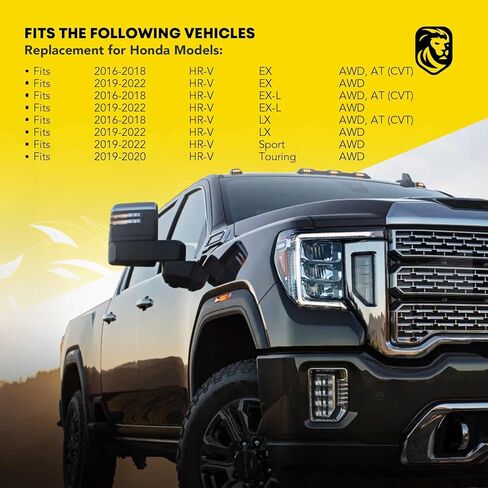 استبدال الإطار الفرعي للإطار الأمامي YHTAUTO لهوندا HR-V 2016-2022 AWD، عضو متقاطع للتعليق in Kuwait