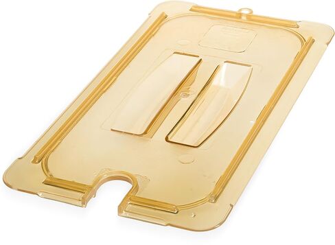 منتجات Carlisle FoodService 10422B13 StorPlus وعاء طعام عالي الحرارة، بعمق 6 بوصات، نصف حجم، كهرماني in Kuwait