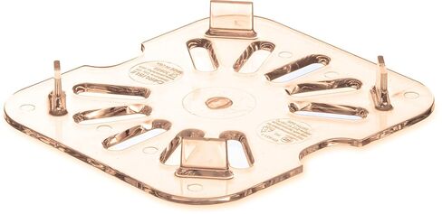 منتجات Carlisle FoodService 10422B13 StorPlus وعاء طعام عالي الحرارة، بعمق 6 بوصات، نصف حجم، كهرماني in Kuwait
