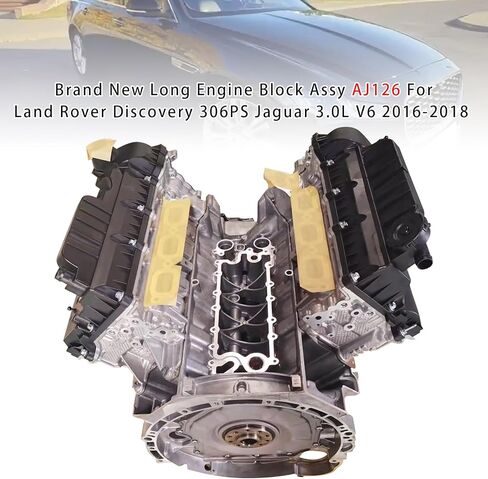 MAD HORNETS Long Engine Block Assy AJ126 For Land Rover Discovery 306PS Jaguar 3.0L V6 2016-2018 in Kuwait