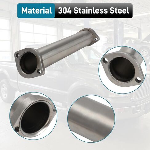 Up Pipe for Ford F250/F350/F450/F550（2003-2007）Powerstroke 6.0-304 Stainless Steel in Kuwait