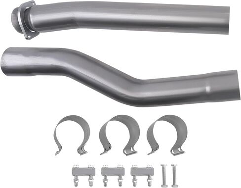 مجموعة أنابيب العادم maxpeedingrods 3.5 بوصة لسيارة Ford F250 Super Duty Powerstroke 6.0L V8 Turbo 2003-2007، لفورد F350 Super Duty Powerstroke 6.0L V8 Turbo2003-2007 in Kuwait