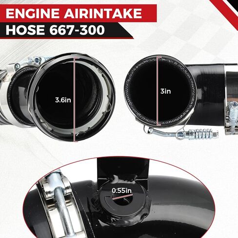 Cold Side Intercooler Pipe Kit Fit for Ford F250 F350 F450 F550 Super Duty 2011-2016 6.7L V8 Powerstroke Diesel, Silicone Charge Pipe Upgrade, Replaces 667-300 in Kuwait