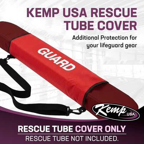 غطاء أنبوب الإنقاذ Kemp USA مع شعار White Guard in Saudi Arabia
