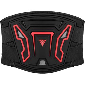 Motorcycle Kidney Belt, Waist Support Band, Breathable Back Brace, Elastic Adjustable Strap, Foam Padding, PVC for Outdoor Activities, Skiing, Skating in Saudi Arabia