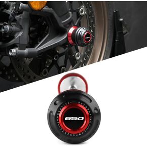 واقي من الصدمات لمحور العجلة الأمامية للدراجة النارية متوافق مع Honda CB650R / E-clutch 2025 2024 2023 2022 2021 2020 2019 | قطع غيار CB650 R CB 650 650R (أسود) in Kuwait