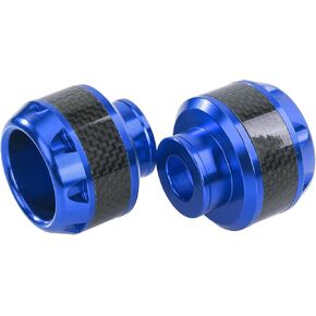 2Pcs Fork Frame Sliders Crash for Suzuki Boulevard M109R 2014-2026,Protectors Wheel Crash Protector Falling Protection Safety Gear Shock Aluminum Alloy Material,Black in Kuwait