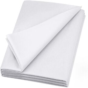 Jupean 30 "x 79" واجهة متوسطة الوزن قابلة للانصهار للخياطة: نسيج واجهة أبيض لخياطة الحديد على واجهة متوسطة قابلة للانصهار للخياطة (50 جم / م²) in Kuwait