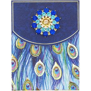 Punch Studio Brooch Mini Note Pad with Pattern Copper Leaves (43833) in Kuwait