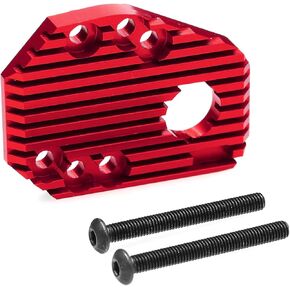 لـ Tamiya M05 M-05 1/10 RC ملحقات أجزاء ترقية السيارة المعدنية محرك جبل لوحة بالوعة الحرارة TAMC-012 ملحقات تجميع أجزاء ملحقات Rc (أحمر) in Kuwait