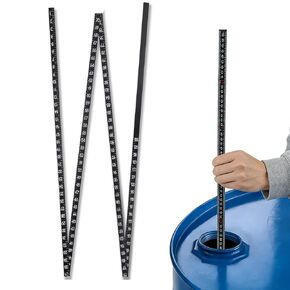 Oil Tank Measuring Stick, 4 Fold to 126" Wood Folding Gauge Measuring Stick Ruler for Deep Tank Heating Oil, Gasoline, Diesel and Other Liquid Level Measurement in Saudi Arabia