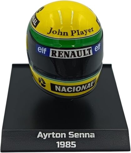 - Formula 1 Helmet Compatible with Ayrton Senna #12 John Player Team Lotus Formula 1 1985 1:10 Minichamps 388512 in Kuwait