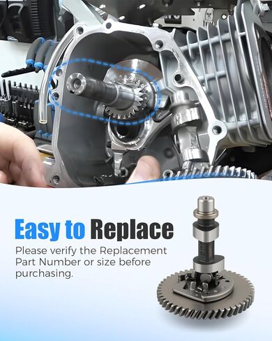 .265 Camshaft Fit for Tillotson 196 212 225, Fit for Predator Hemi 212cc, Fit for Clone 196cc, Fit for GX200 Engines Replace Camshafts for Minibikes/Yard Karts Performance Part in Kuwait