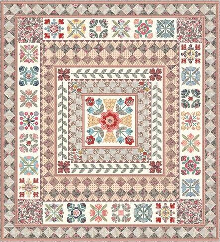 Riley Blake Designs Jane Austen 250th Anniversary Quilt Sew Simple Shapes by Lori Holt of Bee in My Bonnet and It’s Sew Emma – 29 Durable Templates in Kuwait